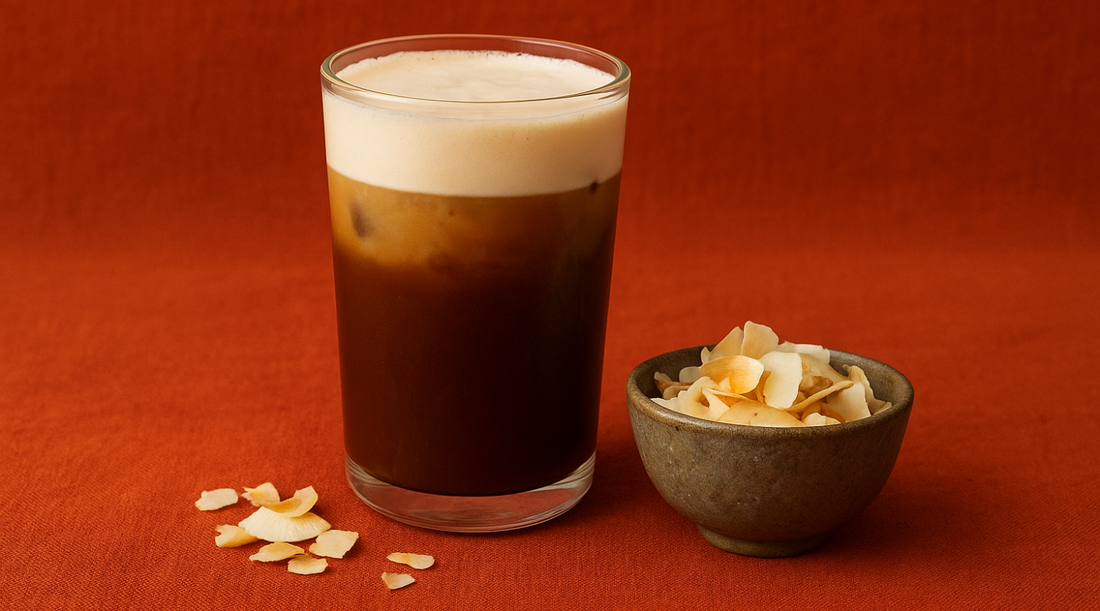 Vietnamese Coffee with Coconut Cream made with SCOOG'S True Original Coffee