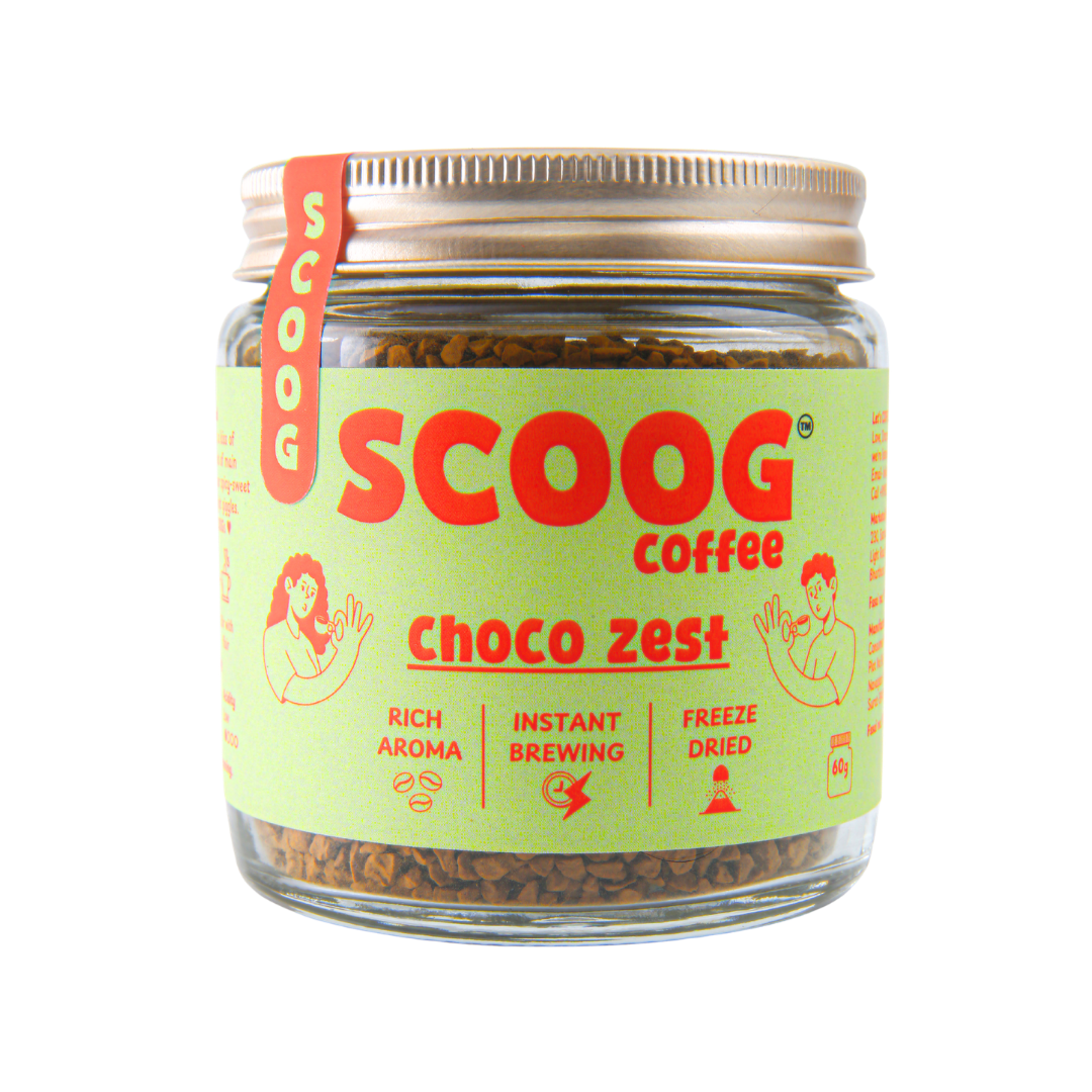 "Choco Zest Instant Coffee"