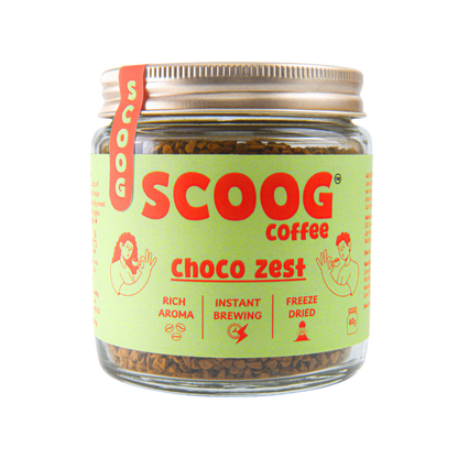 "Choco Zest Instant Coffee"