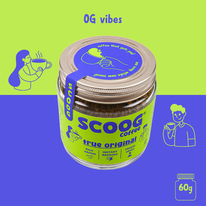 "True Original Instant Coffee — Side View"