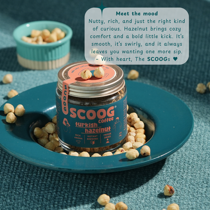 "Turkish Hazelnut Instant Coffee — Lifestyle"